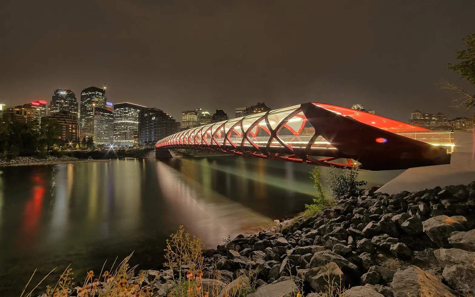 Peace, bridge and calgary