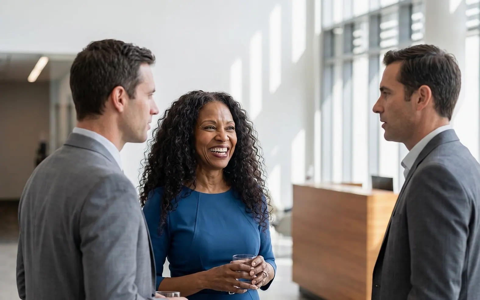Business meeting, collaboration and networking